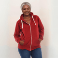 ZIP UP HOODIE PLUS SIZE JACKET - FullFab