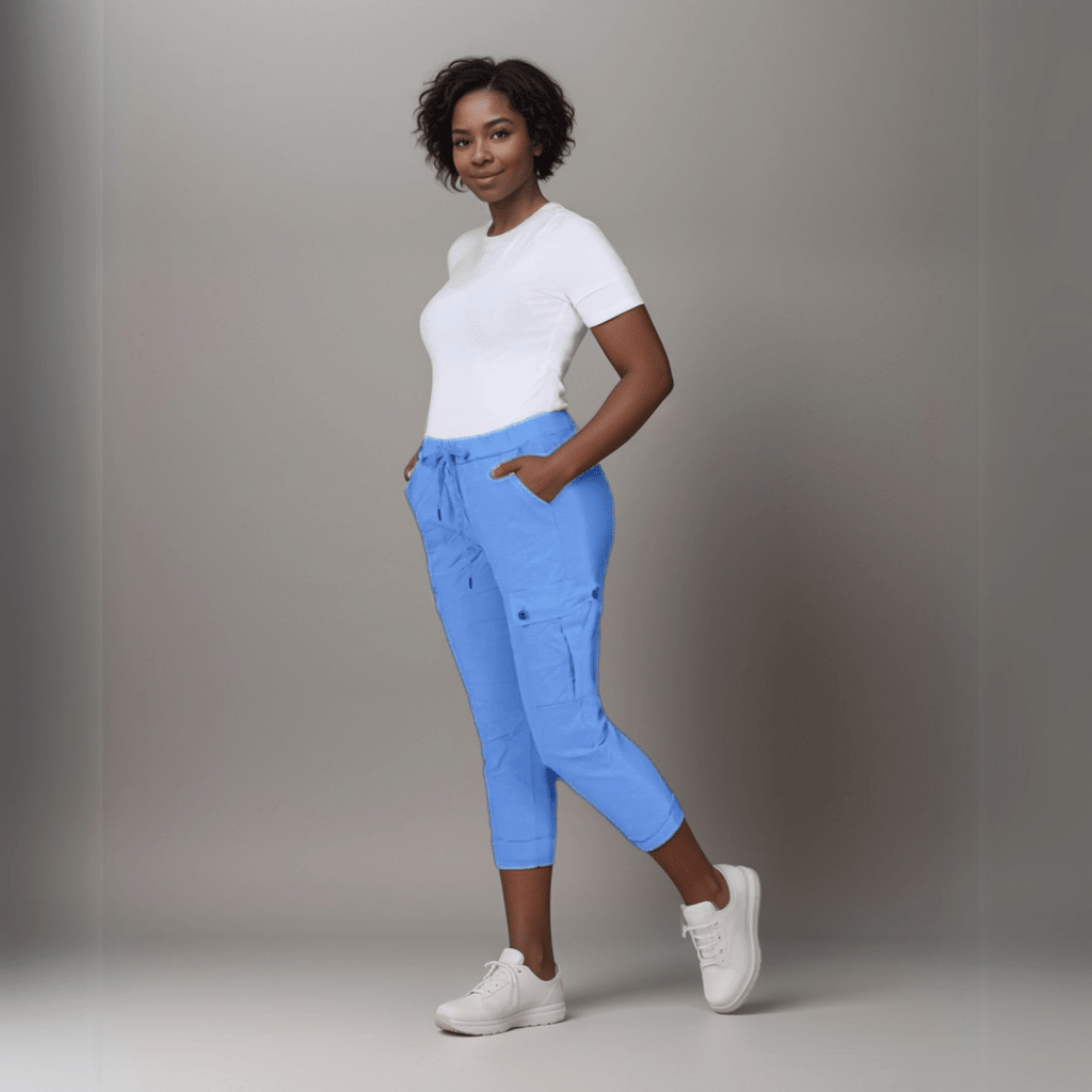 Plain Super Stretch Cargo Magic Trousers Jeans - FullFab