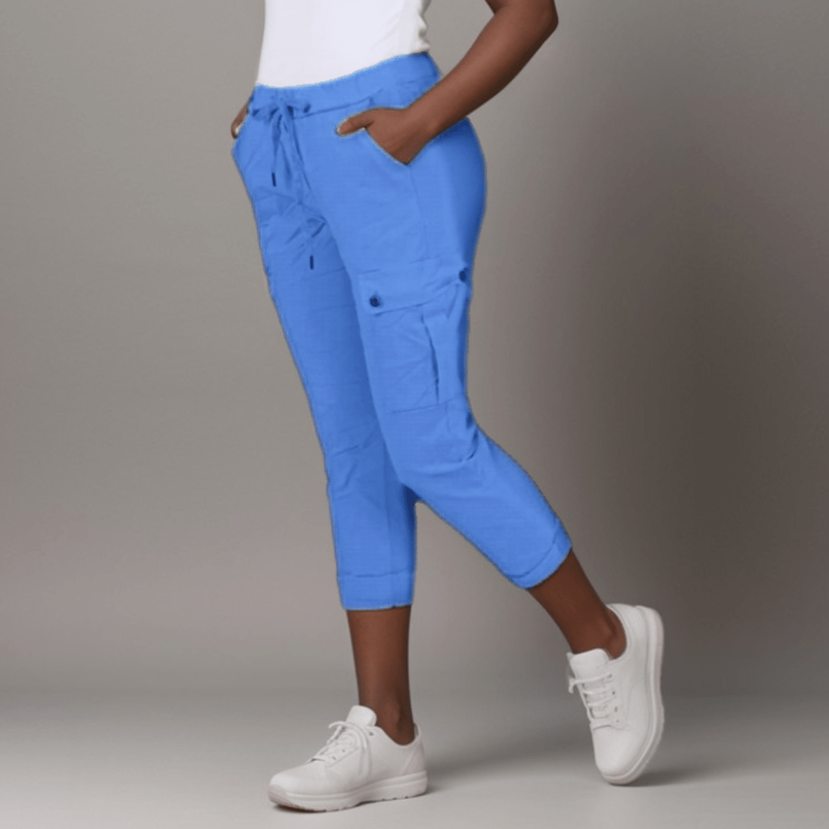 Plain Super Stretch Cargo Magic Trousers Jeans - FullFab