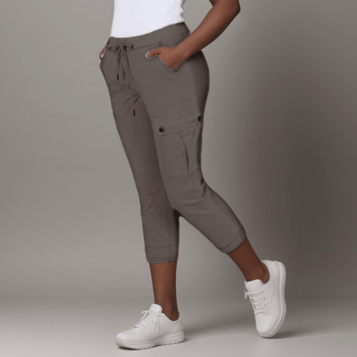 Plain Super Stretch Cargo Magic Trousers Jeans - FullFab
