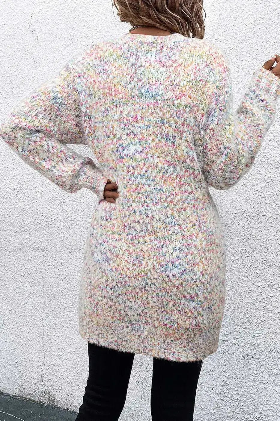 Confetti Knit Duster Cardigan Women UK - FullFab