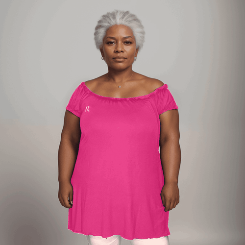 DIAMANTÉ R LONG BARDOT TOP - FullFab