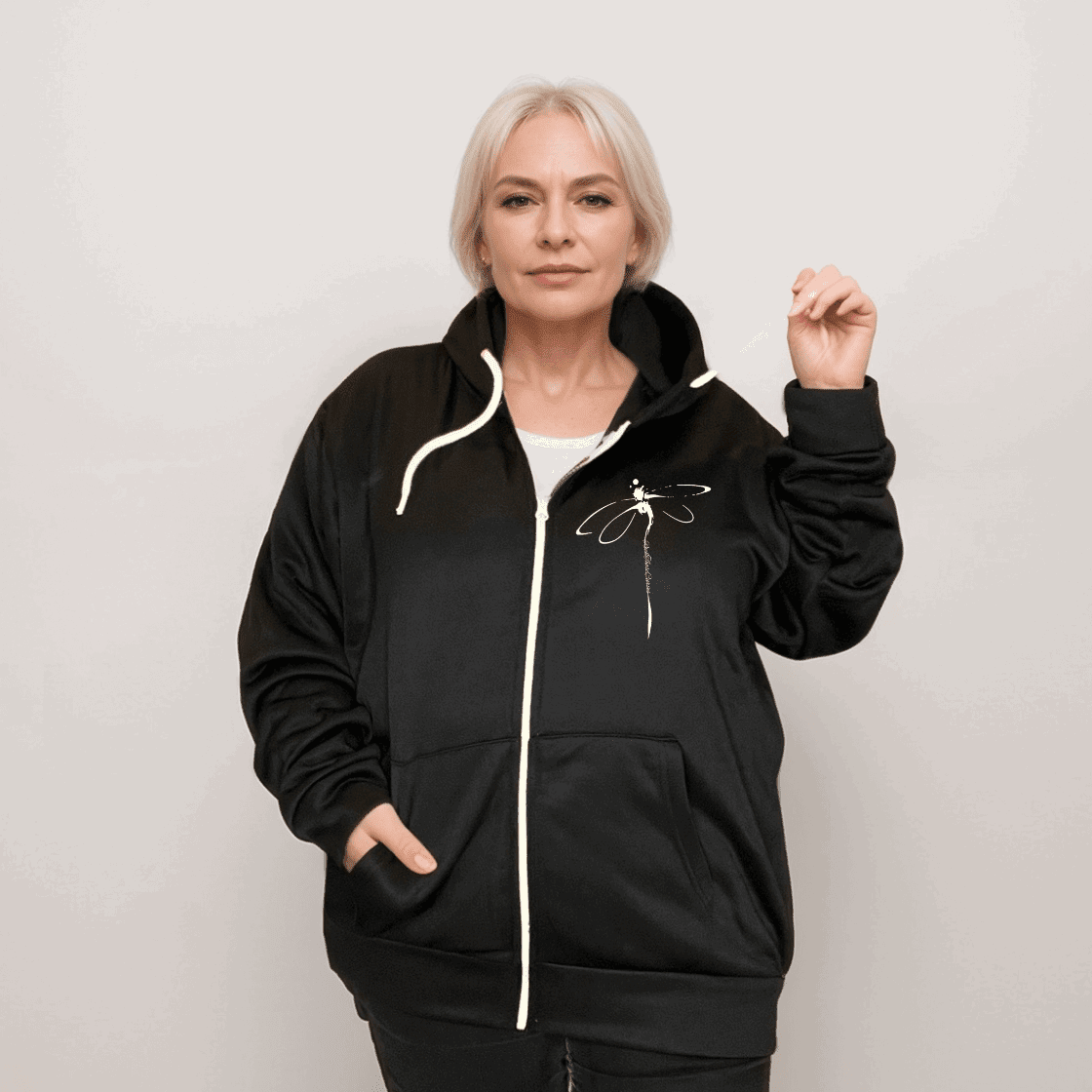DRAGONFLY ZIP UP HOODIE / JACKET - FullFab