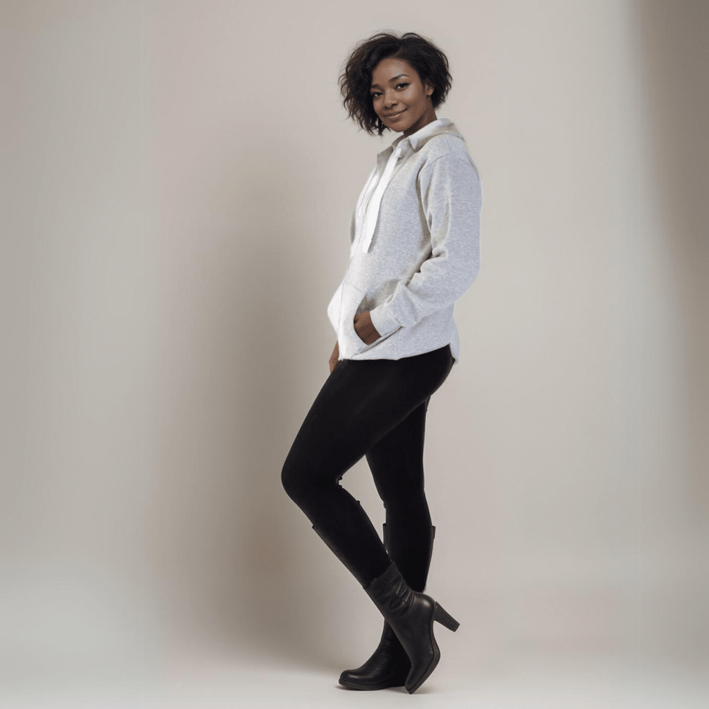 ZIP UP HOODIE PLUS SIZE JACKET - FullFab