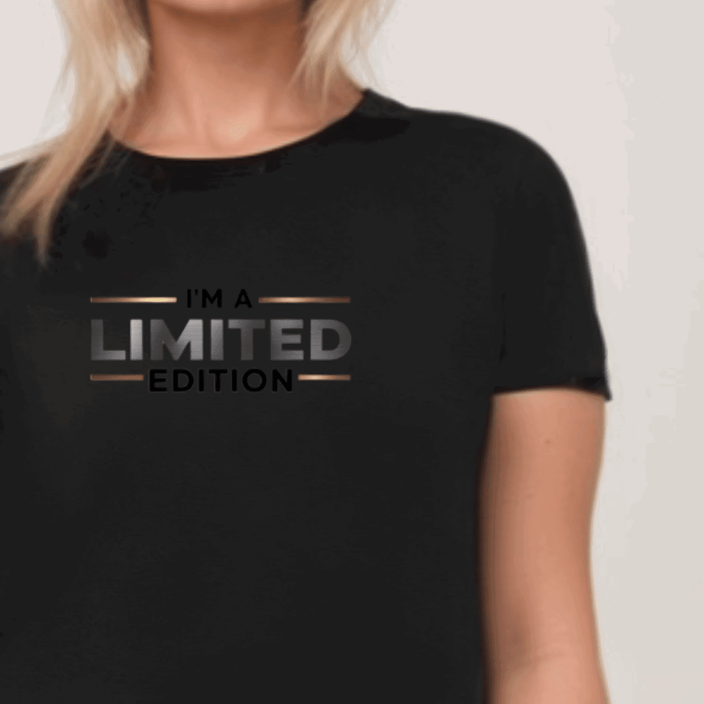 I'M A LIMITED EDITION ROUND NECK T-SHIRT - FullFab