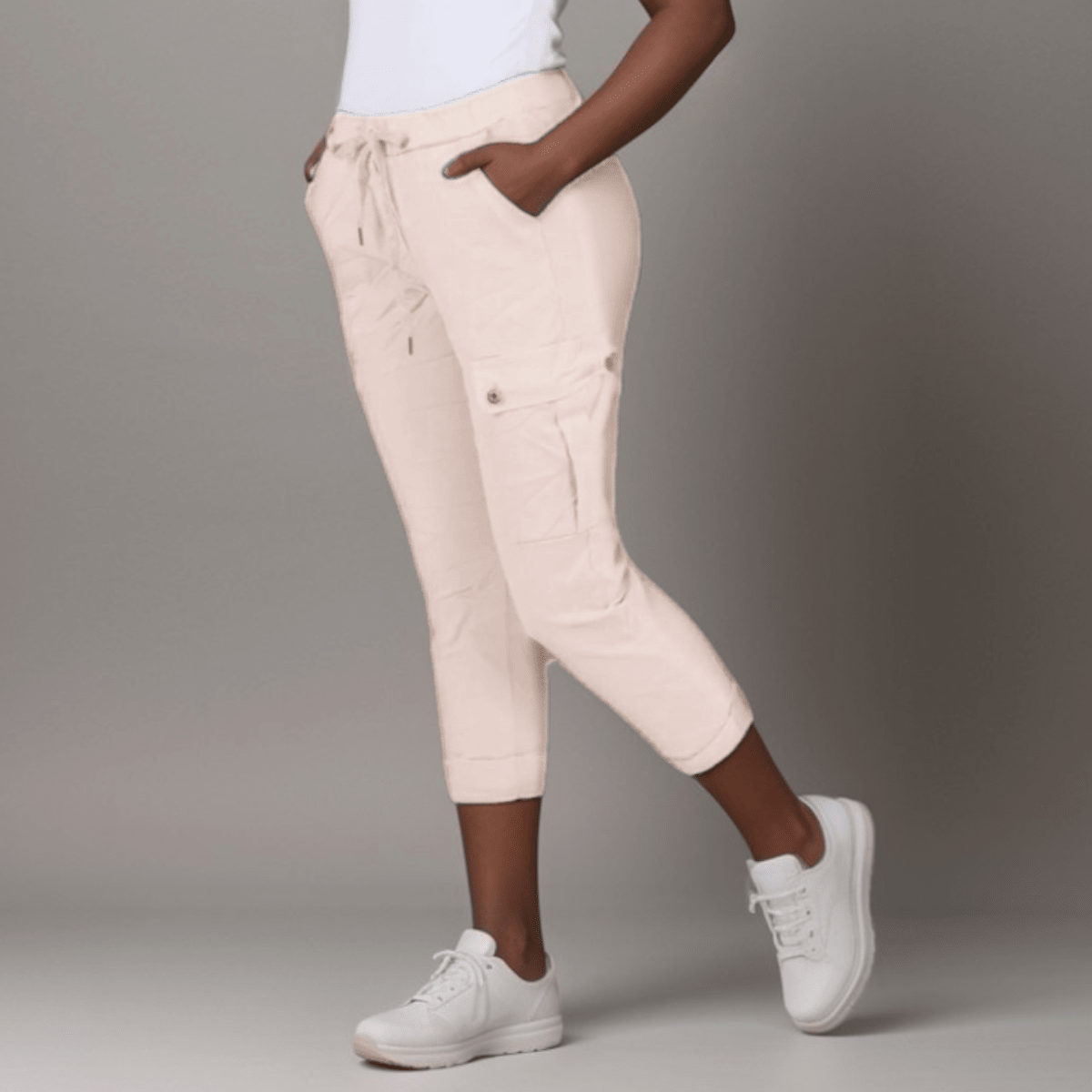 Plain Super Stretch Cargo Magic Trousers Jeans - FullFab