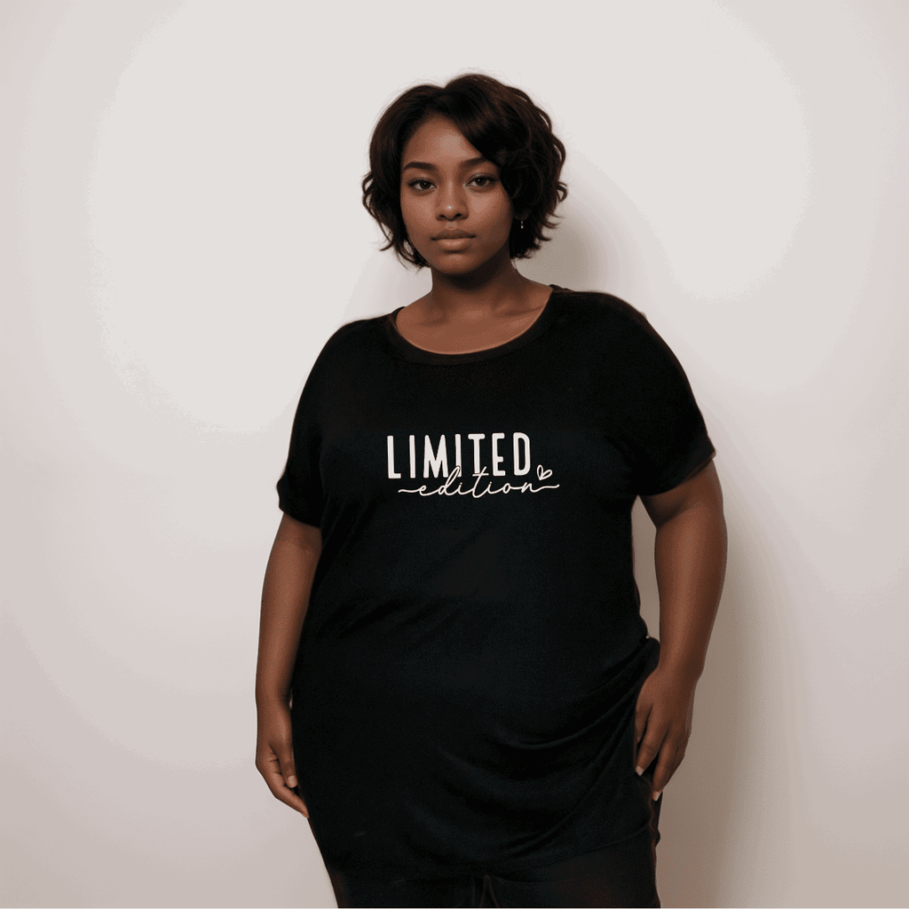 Limited-Edition Dipped-Hem T-Shirt - FullFab