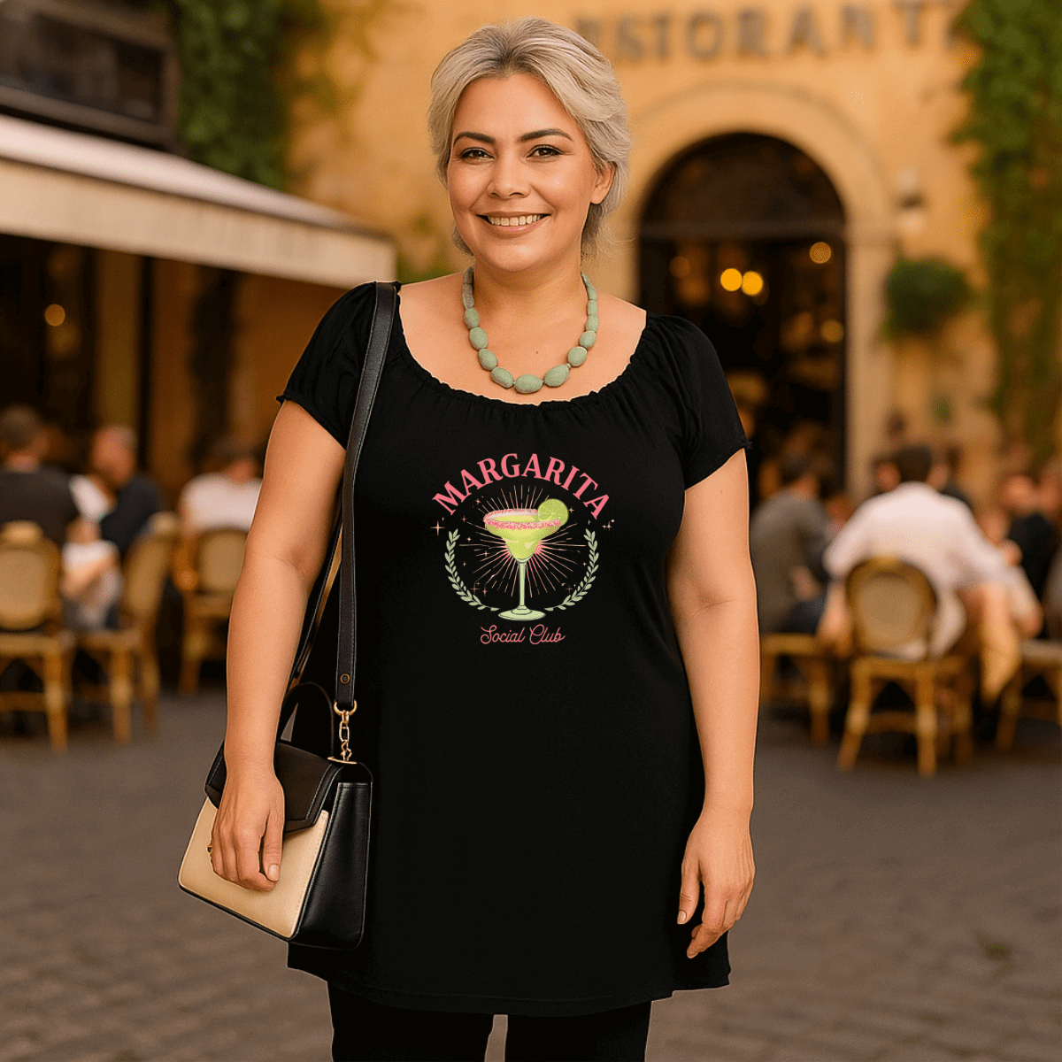 “Margarita Time” Off-Shoulder Gypsy Top - FullFab
