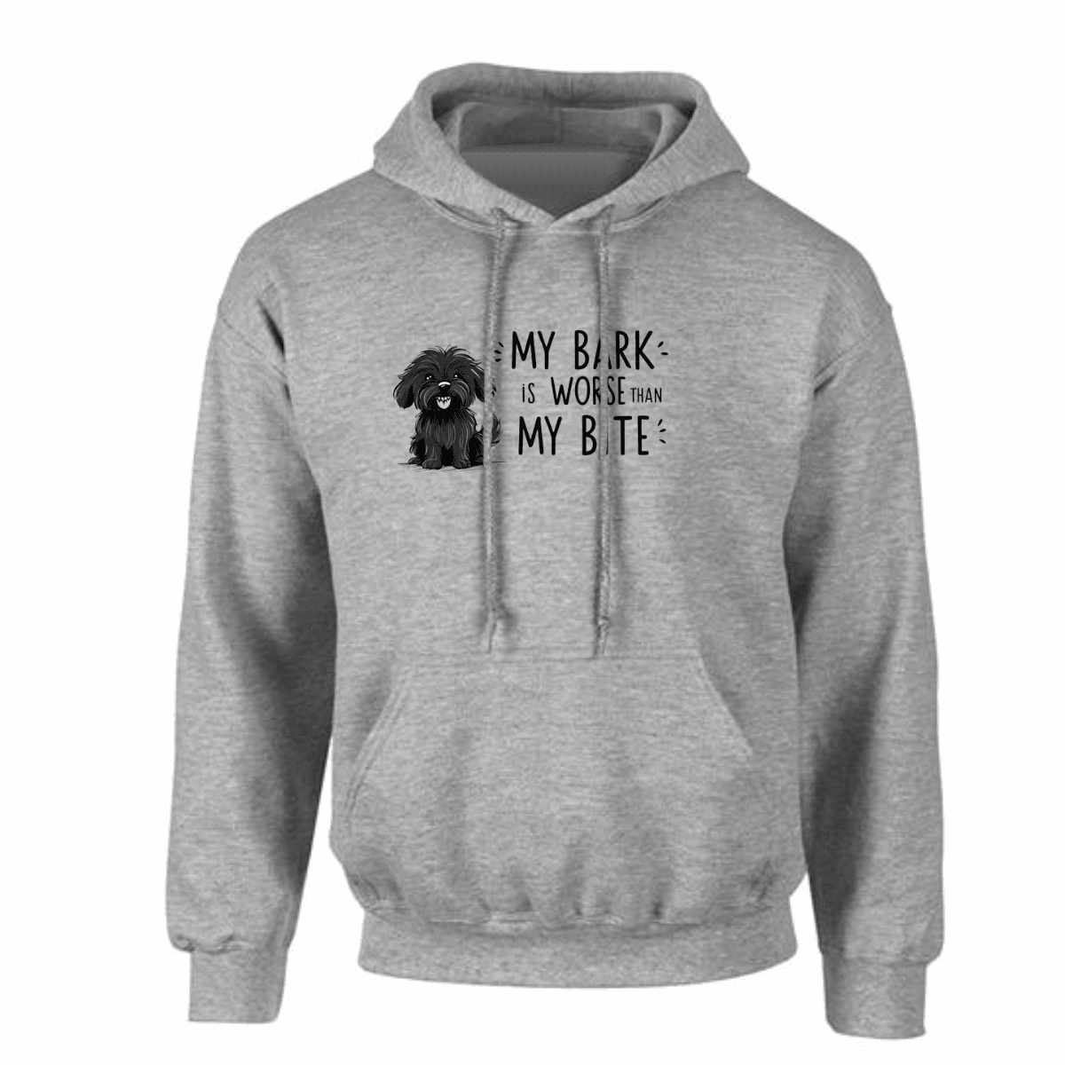 MY BARK IS WORSE THAN MY BITE EXCLUSIVE HOODIE - FullFab