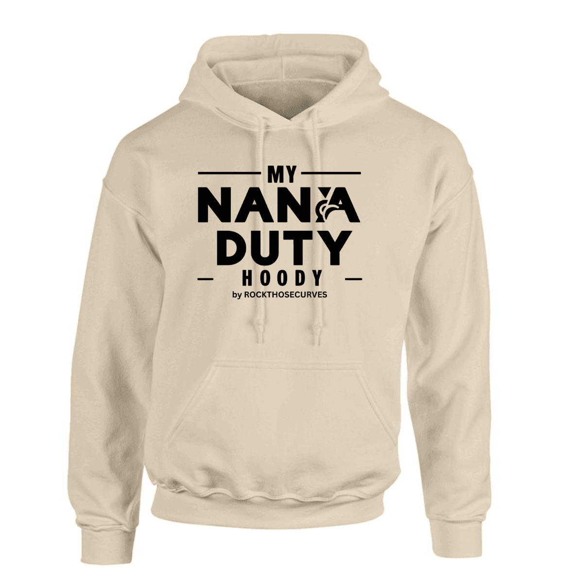 My Nana Duty Loose Fitting Hoodie - FullFab