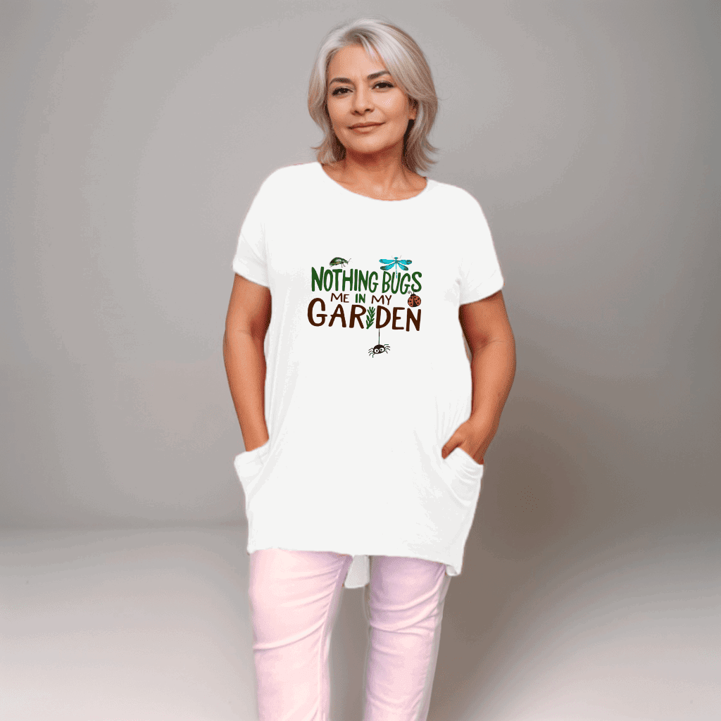 “Nothing Bugs Me” Long Pocket T-Shirt - FullFab