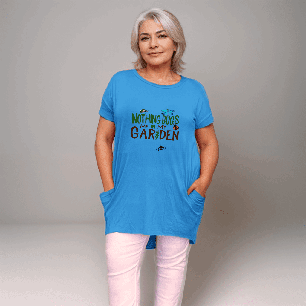 “Nothing Bugs Me” Long Pocket T-Shirt - FullFab