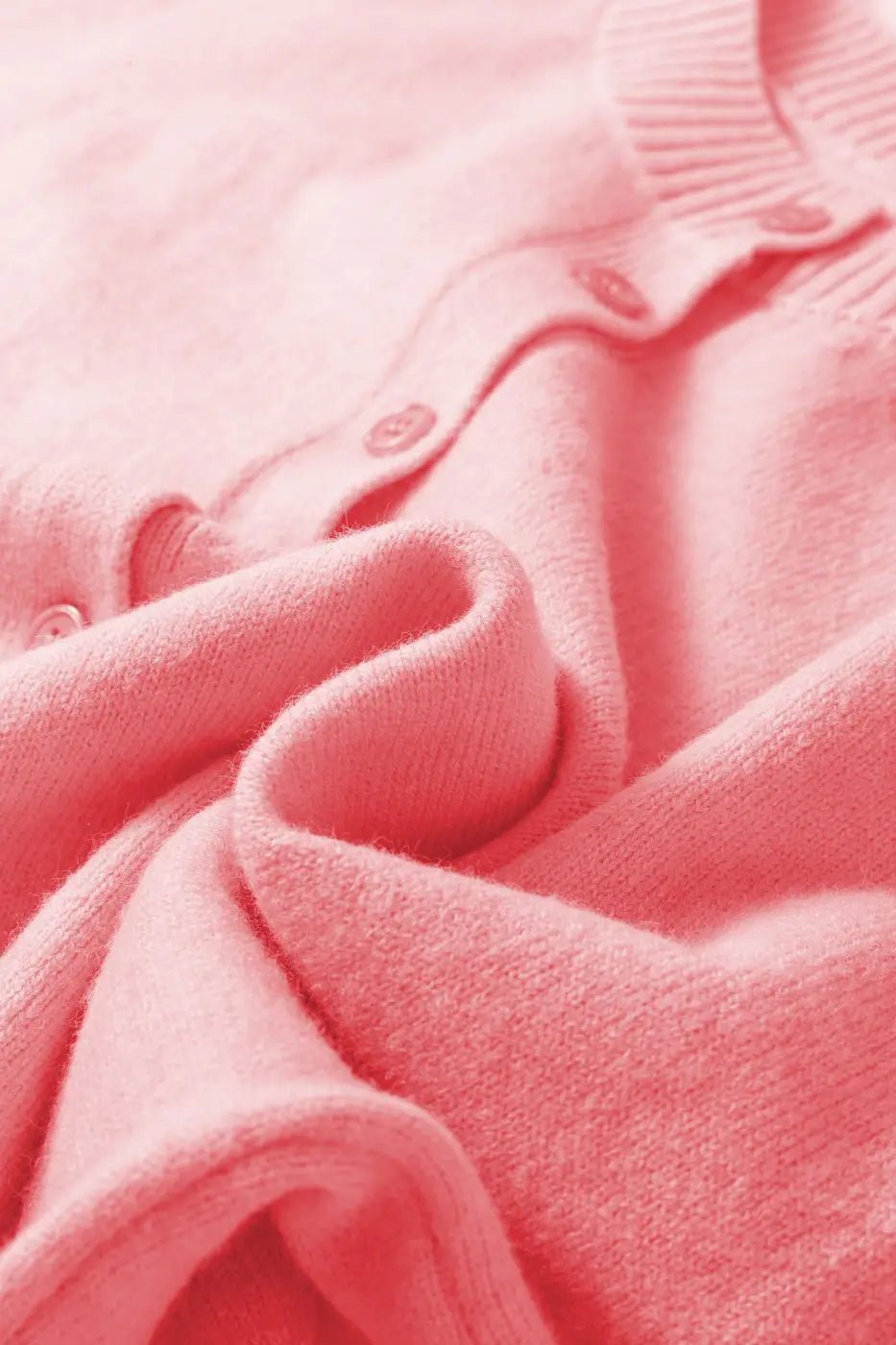 Pastel Fuzzy Knit Boxy Cardigan Women UK - FullFab