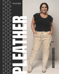 ROCKTHOSECURVES FAUX LEATHER VERY STRETCHY MAGIC TROUSERS / JEANS - FullFab
