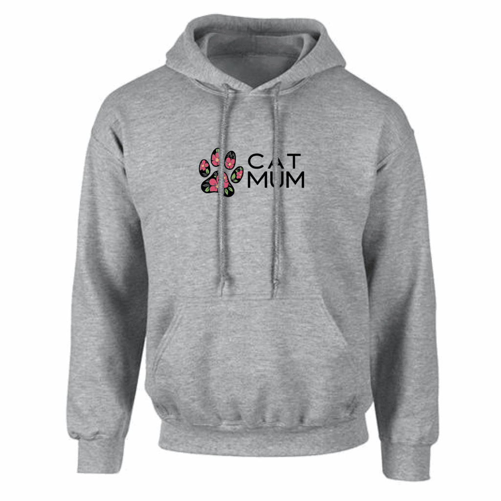 Plus‑Size Cat Mum Hoodie — Luxuriously Soft & Durable - FullFab