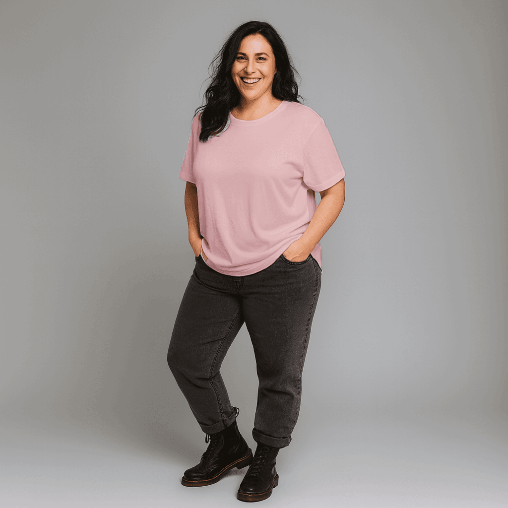 Premium Soft Stretchy Long Length T-shirt - FullFab