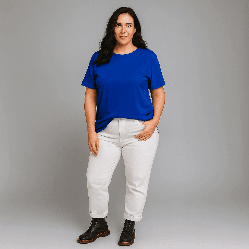 Premium Soft Stretchy Long Length T-shirt - FullFab