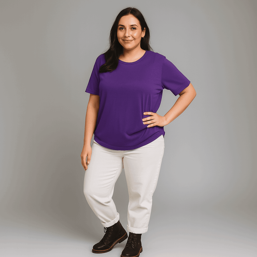 Premium Soft Stretchy Long Length T-shirt - FullFab
