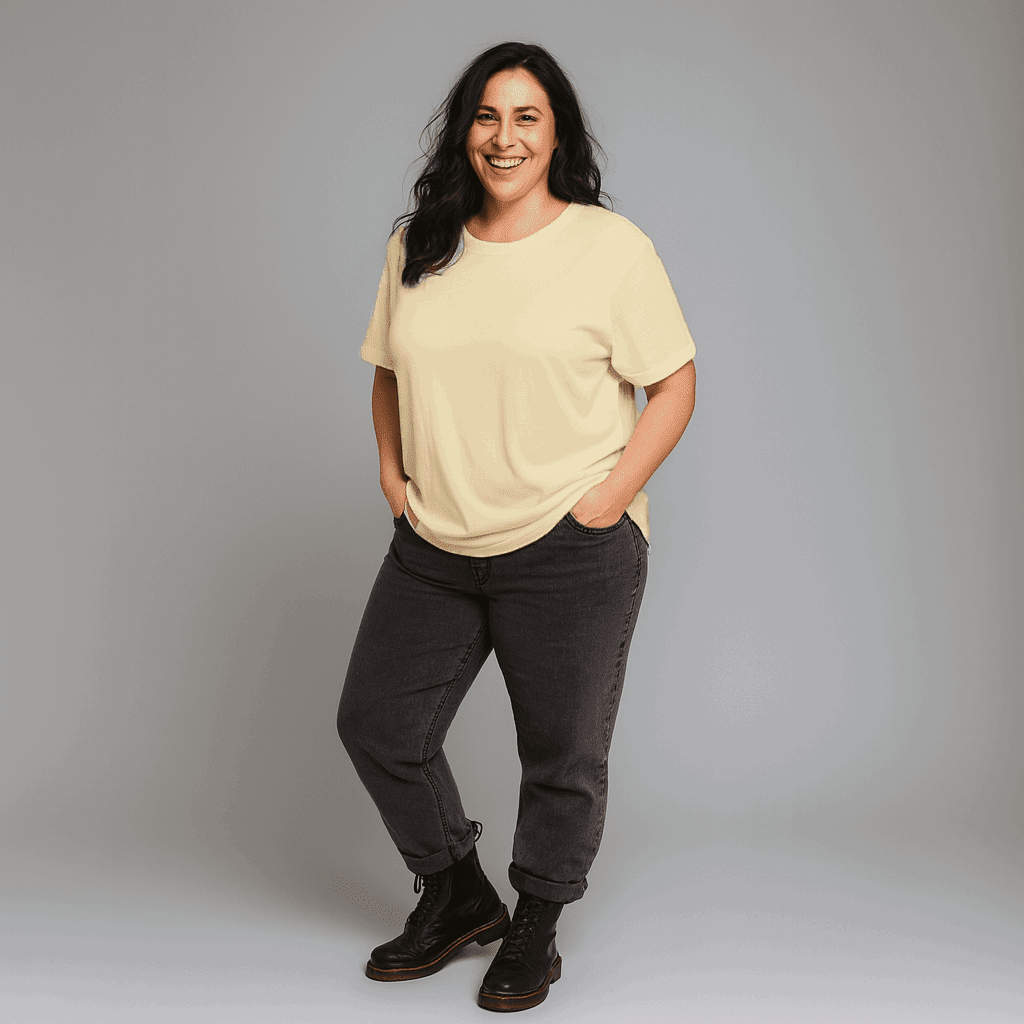 Premium Soft Stretchy Long Length T-shirt - FullFab