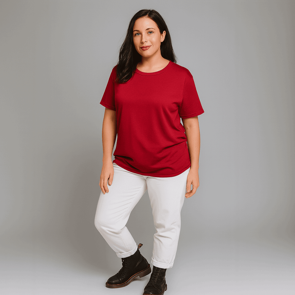 Premium Soft Stretchy Long Length T-shirt - FullFab