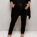 ROCKTHOSECURVES BLACK STRAIGHT CUT STRETCH JEANS - FullFab
