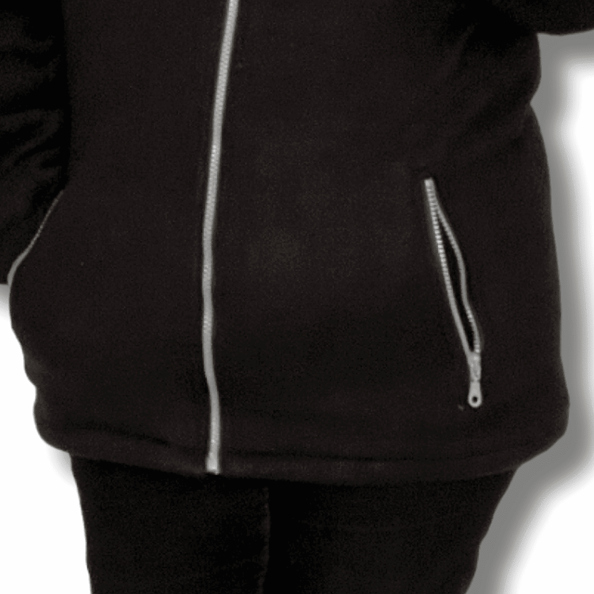 ROCKTHOSECURVES ZIP UP LONG SLEEVE THICK POLAR FLEECE JACKET - FullFab