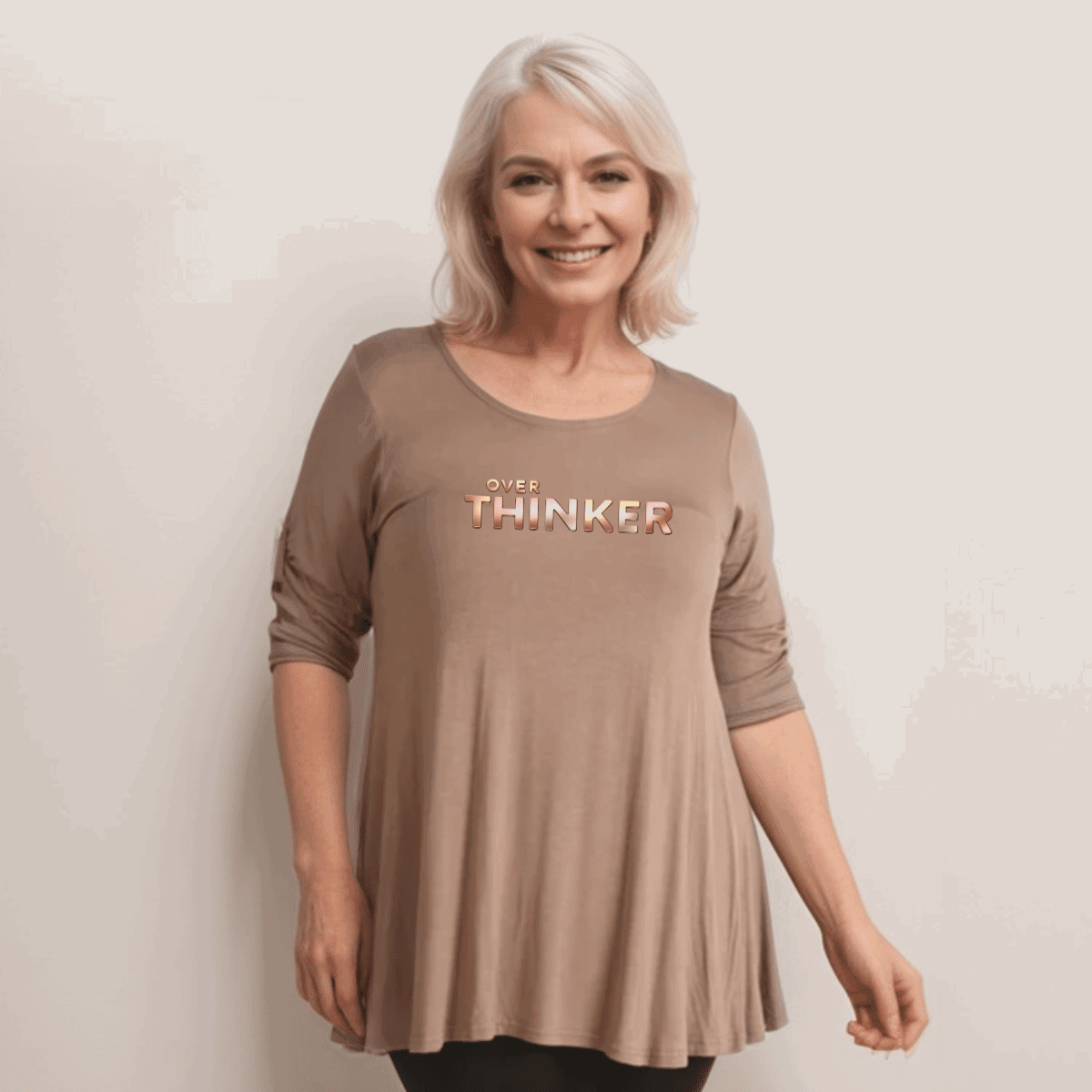 Swing Top with “Over Thinker” Logo - FullFab