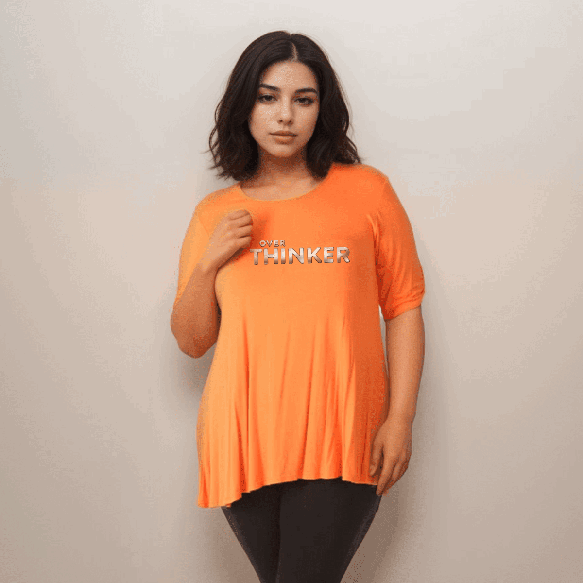 Swing Top with “Over Thinker” Logo - FullFab