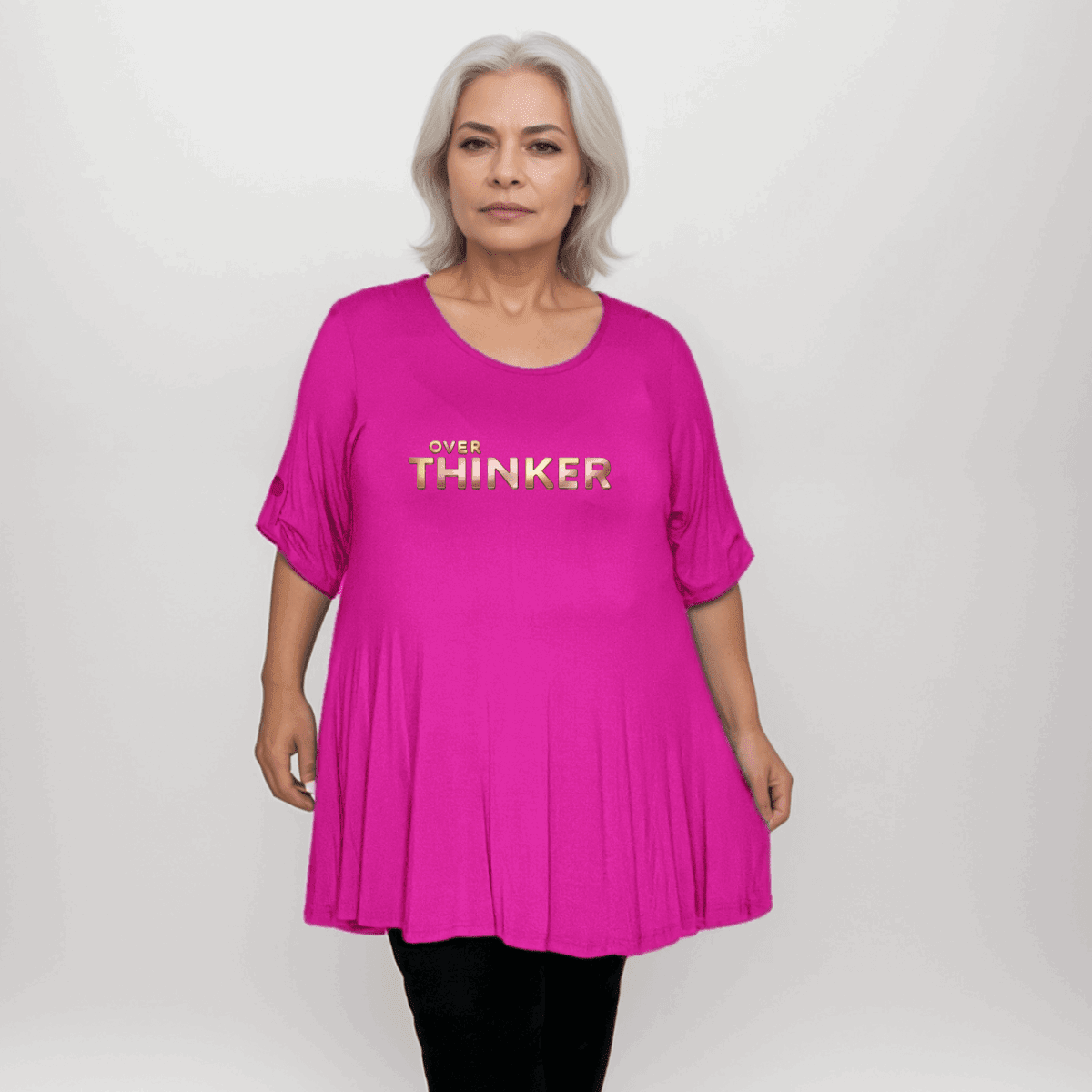 Swing Top with “Over Thinker” Logo - FullFab