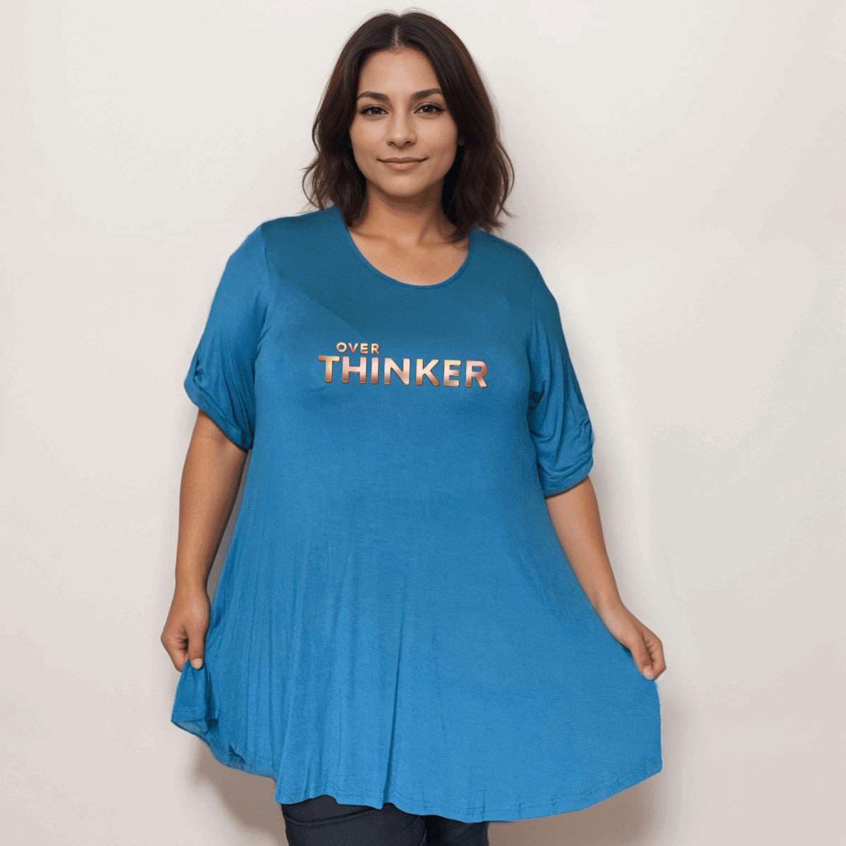 Swing Top with “Over Thinker” Logo - FullFab