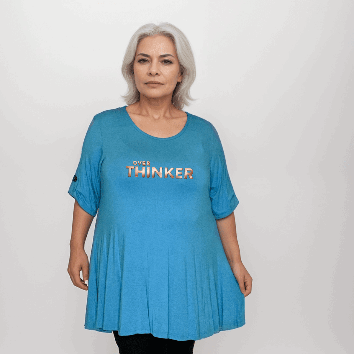 Swing Top with “Over Thinker” Logo - FullFab