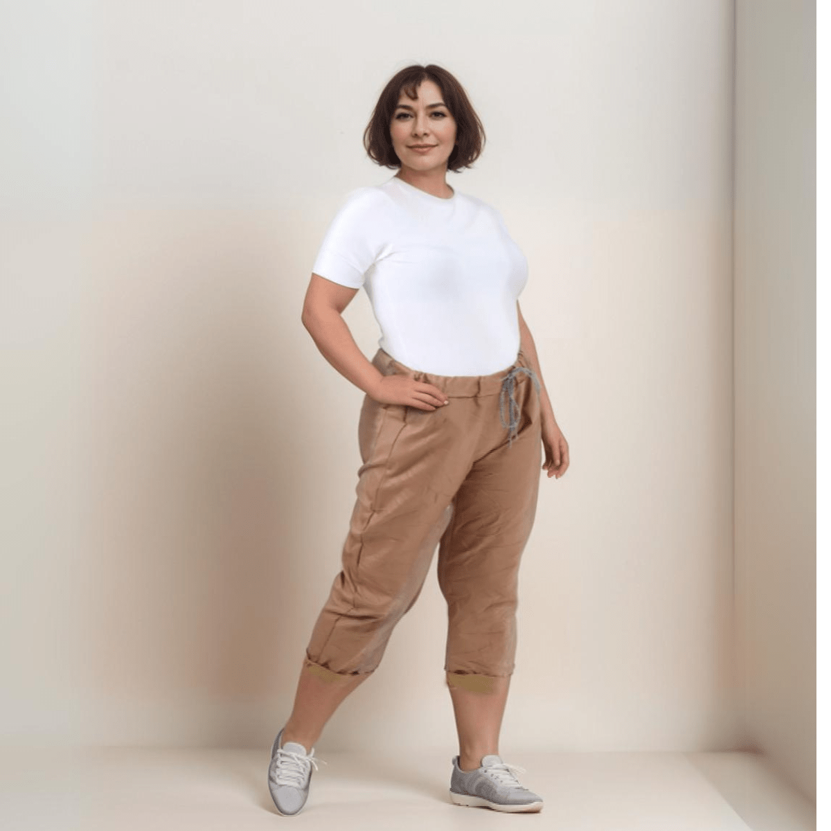ROCKTHOSECURVES FAUX LEATHER VERY STRETCHY MAGIC TROUSERS / JEANS - FullFab