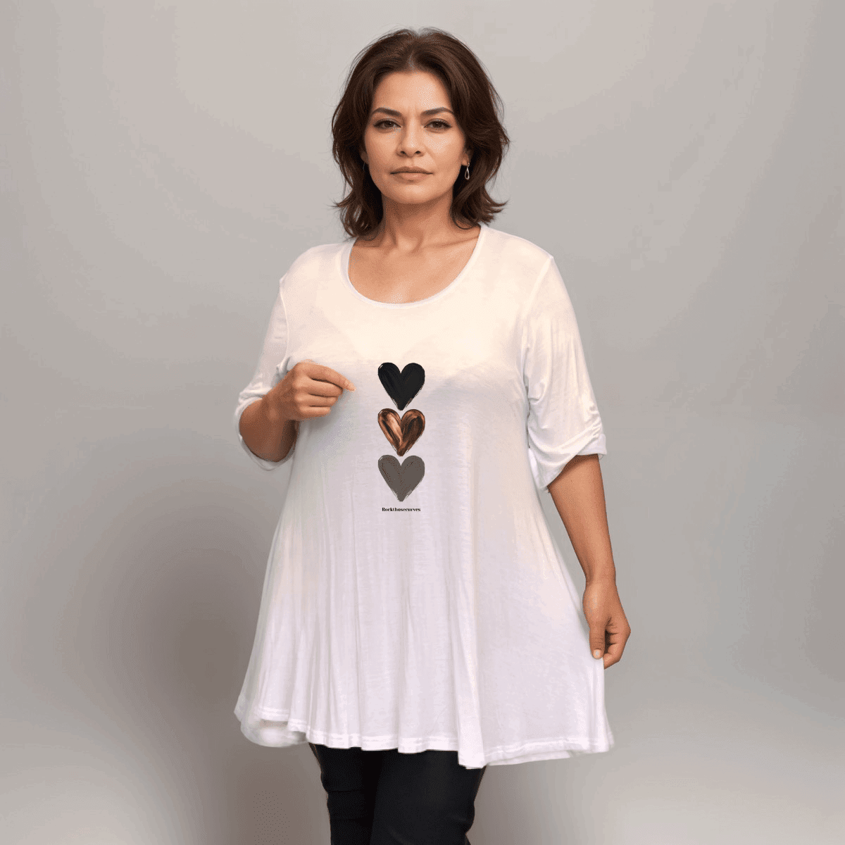 THREE HEARTS SWING TOP - FullFab