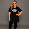 Undiagnosed Plain Short Sleeve Long Length Cotton T-Shirt - FullFab